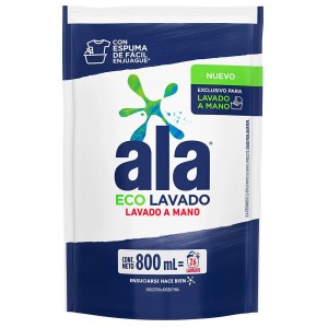 ALA JABON LIQUIDO 800ml LAVADO A MANO